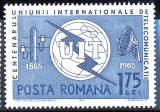 1965 LP607 Centenarul UIT MNH, Organizatii internationale, Nestampilat