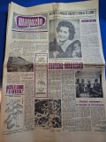 Ziarul magazin 6 februarie 1960 - articol si foto piata republicii bucuresti,teatrul romanesc in documente si iamgini