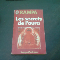 LES SECRETS DE L'AURA - RAMPA (CARTE IN LIMBA FRANCEZA)