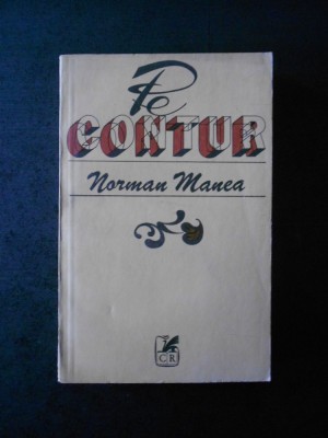 NORMAN MANEA - PE CONTUR foto