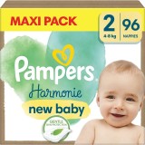 Pampers Harmonie Size 2 scutece de unică folosință 4-8 kg 96 buc