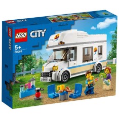 LEGO City Great Vehicles - Rulota de vacanta 60283, 190 piese foto