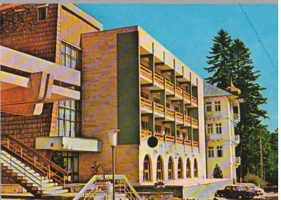 CPIB 15238 - CARTE POSTALA - SLANIC MOLDOVA. VILA &amp;quot;FLORA&amp;quot; foto