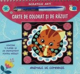 Cumpara ieftin Carte de colorat si de razuit. Animale de companie/***