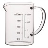 Cana De Măsurare, Transparentă, Capacitate 0,5 L, Sticlă Borosilicată, Termorezistentă, 9x12 cm, Oem