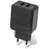 Incarcator Retea USB MaXlife MXTC-02, 2 Porturi USB, Negru