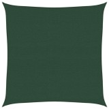 Cumpara ieftin Panza parasolar, verde inchis, 4 x 4 m, HDPE, 160 g / m&sup2;