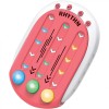 Jucarie Interactiva, Flippy, Tip Jocuri Ritmice, +3 Ani, din ABS, 8 Niveluri de Joc, 9.5 x 2.5 x 13.6 cm, Rosu