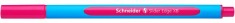 Pix Schneider Slider Edge Xb, Rubber Grip, Varf 1.4mm - Scriere Roz foto
