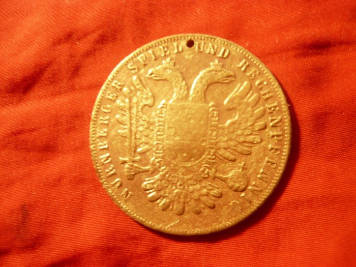 Jeton Nurnberger Spiel &amp; Rechenpfennig - Germania d=4cm ,gaurit