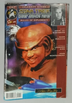 STAR TREK , DEEP SPACE NINE , RULES OF DIPLOMACY , BENZI DESENATE , 1995 foto