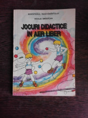 JOCURI DIDACTICE IN AER LIBER - NICOLAI BRADATAN foto