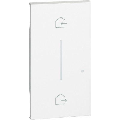 Placa controler conectat simbol IN OUT 2M Living Now Bticino alb KW40M2 foto