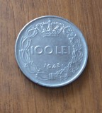 100 lei 1943, Mihai I, Rom&acirc;nia