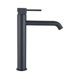 Baterie Lavoar KUDA Negru Mat &ndash; Push-Open