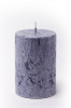 Lumanare parfumata, Cilindru diametru 7 cm, Gri, Iasomie, 115 mm, DARIALEX ART
