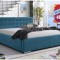 Pat PYPER STANDARD de 140x200 cm - picioare argintii