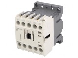 Contactor 3P 9A 230VAC cu 1 Contact Auxiliar NC