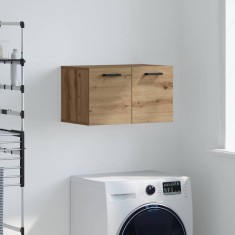 vidaXL Dulap de perete Pe perete stejar artizanal 60 x 36.5 x 35 cm