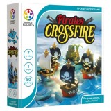 Smart Games - Pirates Crossfire joc de logica cu 80 de provocari 7+ ani editie internationala, LUDICUS GAMES SRL