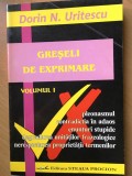 Greseli de Exprimare-Dorin N.Uritescu