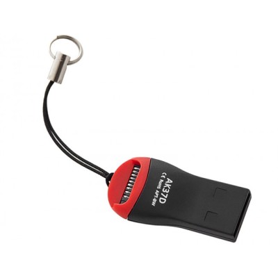 Card reader Blow, Micro SD/Micro SDHC, Negru/Rosu foto