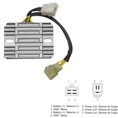DZE Regulator Tensiune Ducati DZE02509 releu incarcare foto