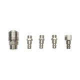 Set cuple rapide pentru furtun aer si scule pneumatice 1/4, Breckner Germany