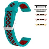 Curea din silicon compatibila cu Apple Watch 10, 46mm, Azure Red