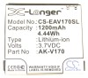 Acumulator/Baterie Li-Ion 3.7V 1200mAh pt. Emporia Life Plus (AK-V170) - Compatibil Diverse Modele GSM, 46.5x50.5x6mm