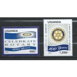 UGANDA 2004 ROTARY -ANIVERSAREA A 100 DE ANI
