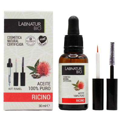 Ulei esential 100% pur Ricin Labnatur Bio 30 ml + Kit rimel foto