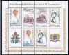 1999 LP 1484 a VIZITA SANCTITATII PAPA IOAN PAUL AL II-LEA IN ROMANIA BLOC MNH, Nestampilat