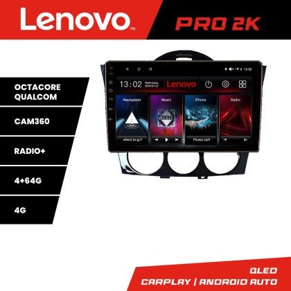 Navigatie Mazda RX8 2008-2011 Android radio gps internet 8 core QLED 2K 4+64 360 Lenovo CarStore Technology
