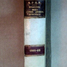 BULLETINNO DELLA COMMISSIONEARCHEOLOGICA COMUNALE DI ROMA - ROMA 1881- 82