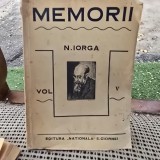 Memorii - N. Iorga Vol.V