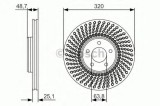 Disc frana VOLVO V40 Hatchback (2012 - 2016) BOSCH 0 986 479 680