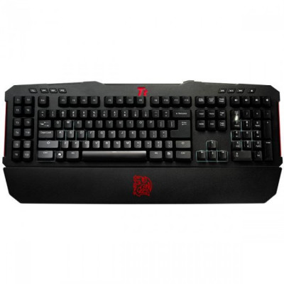 Tastatura Thermaltake Tt eSports MEKA G-Unit , Gaming , USB , Cherry MX Negru , Iluminare LED foto