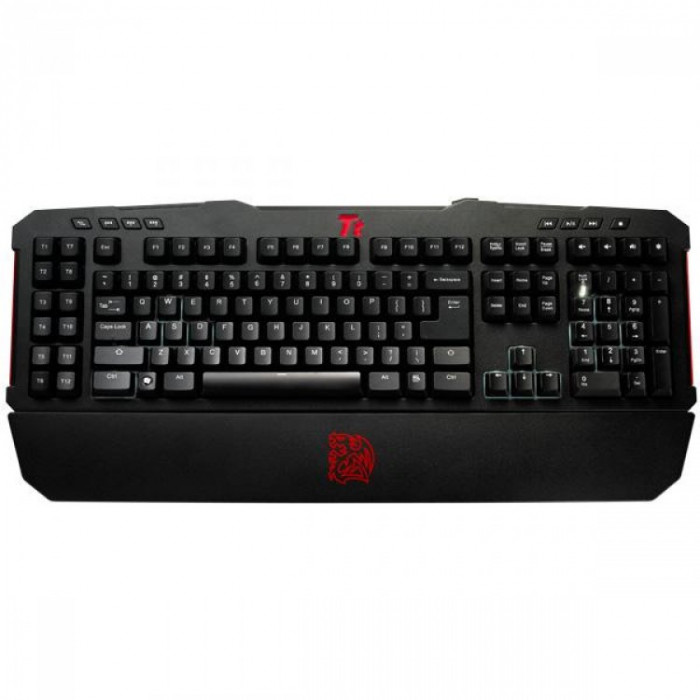 Tastatura Thermaltake Tt eSports MEKA G-Unit , Gaming , USB , Cherry MX Negru , Iluminare LED