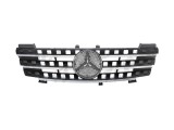 Grila radiator Mercedes Clasa ML (W164), 07.2005-11.2011, crom/negru 16488006857167, 504505-1