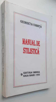 Manual de stilistica - Georgeta Cornita foto