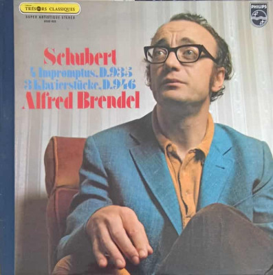 Disc vinil, LP. Impromptus Op.142 D. 935. Klavierstucke, D. 946-Schubert, Alfred Brendel foto