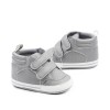 Adidasi gri cu barete cu arici (Marime Disponibila: 6-9 luni (Marimea 19