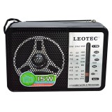 Radio portabil FOXMAG24&reg; LT-608B, 4 benzi, mufa jack