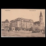 Carte poștală veche Oradea &ndash; Piata Sfantul Ladislau &ndash; 1915