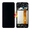 Display LCD Samsung Galaxy A13 4G A135, Negru, cu Rama + Folie Sticla Shieldpro 99H