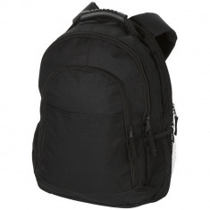 Rucsac Laptop, Everestus, JY, 15.4 inch, 600D poliester, negru, saculet de calatorie si eticheta bagaj incluse foto