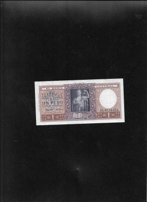 Argentina 1 peso 1952(55) seria58411043 foto