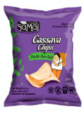 Chips de tapioca cassava cu sare de mare, 57g, Samai