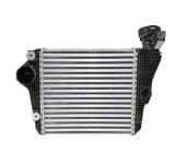 Intercooler Porsche Macan GTS (95B), 10.2015-, motor 3.0 V6 T 265kw, Macan S (95B), 02.2014-, motor 3.0 V6 T 250kw, benzina, cu/fara AC, aluminiu bra, Rapid